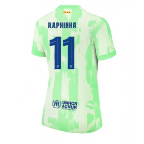 Barcelona Raphinha Belloli #11 Dámské Alternativní Dres 2024-25 Krátký Rukáv